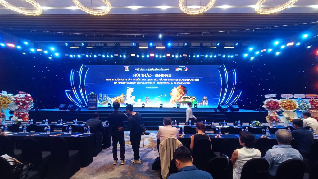 다낭 국제 관광 페스티벌 2025 센터에서 녹화 - 2