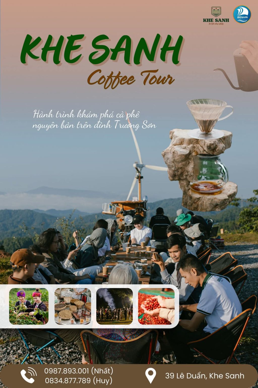 Khe Sanh Coffee tour - Khám phá trãi nghiệm Du Lịch Cafe