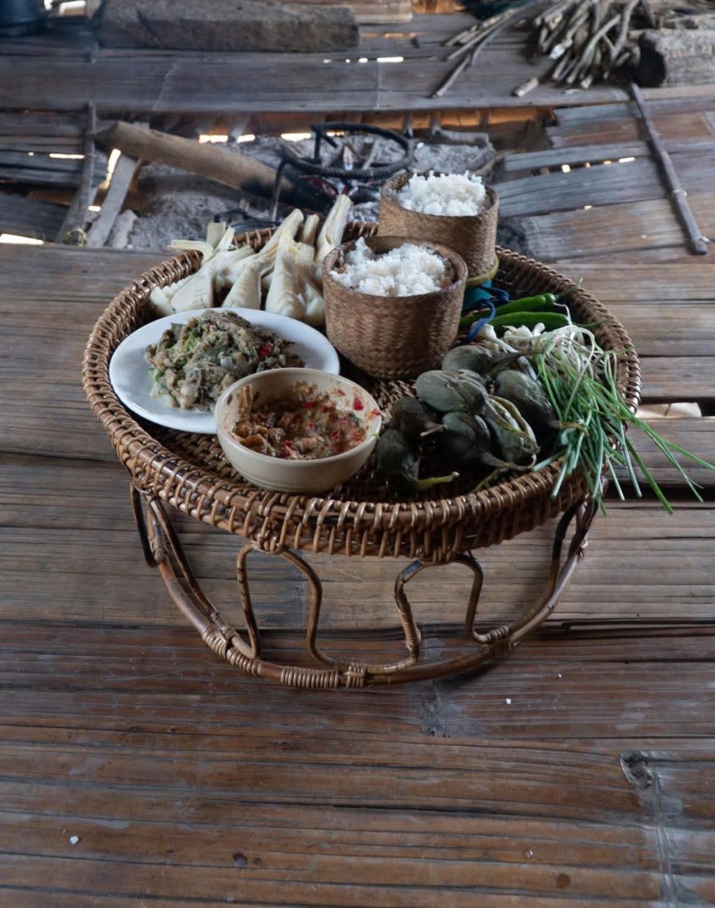 文侨（Pa Ko）族的美食🇻🇳
蔬菜拼盘 - ảnh 4