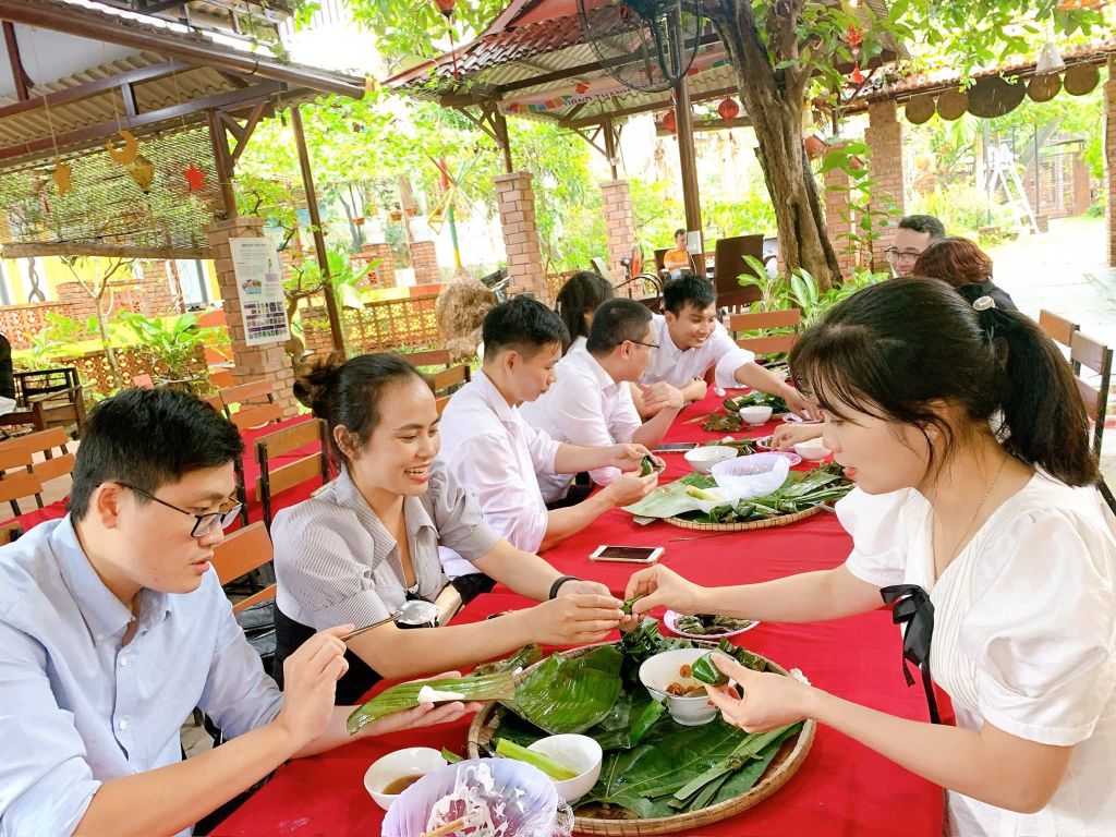 A beautiful experience at Huế Lotus Today, we - 2