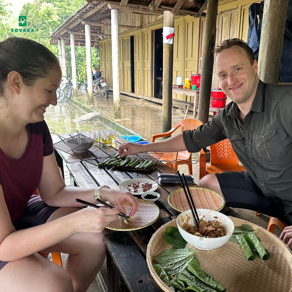 Have you ever traveled halfway around the world and cooked a meal yourself? - 1