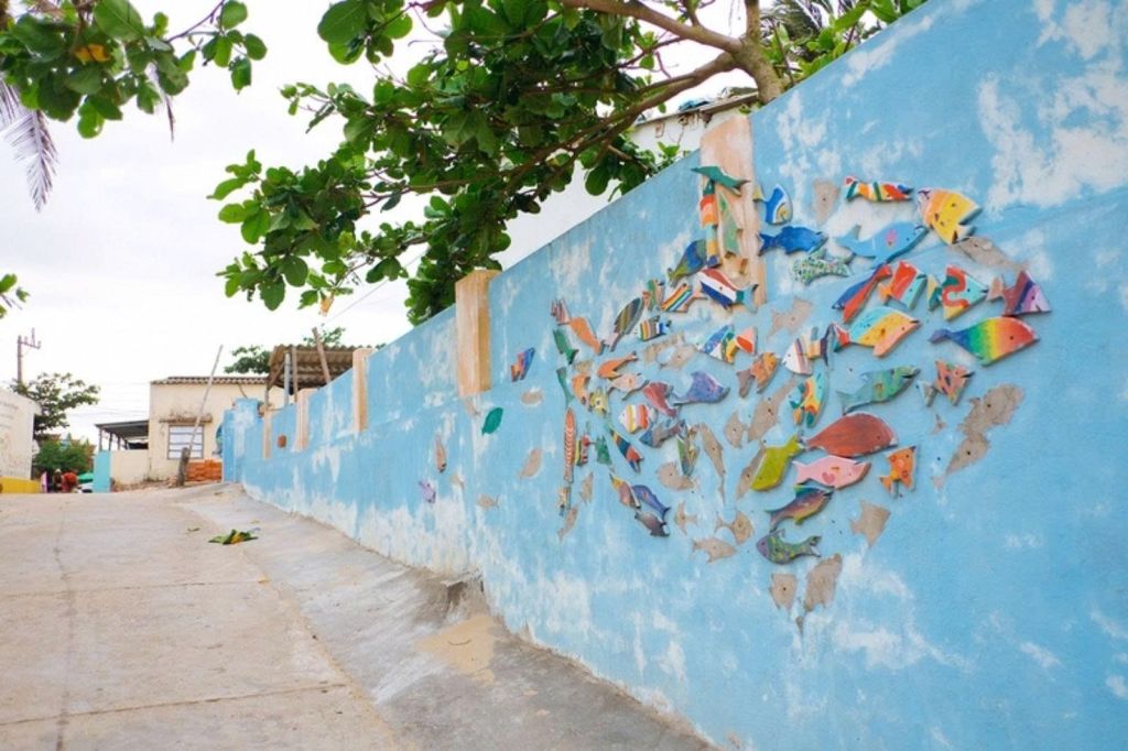 🎨 "Lost" in Tam Thanh Mural Village – The art wall - 4