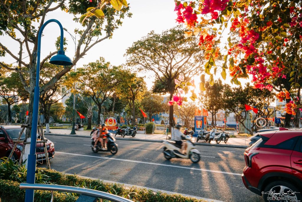 त्योहार का माहौल डा Nang में हर गली और मोहल्ले में आ चुका है, नए साल का स्वागत करने के लिए। - 10