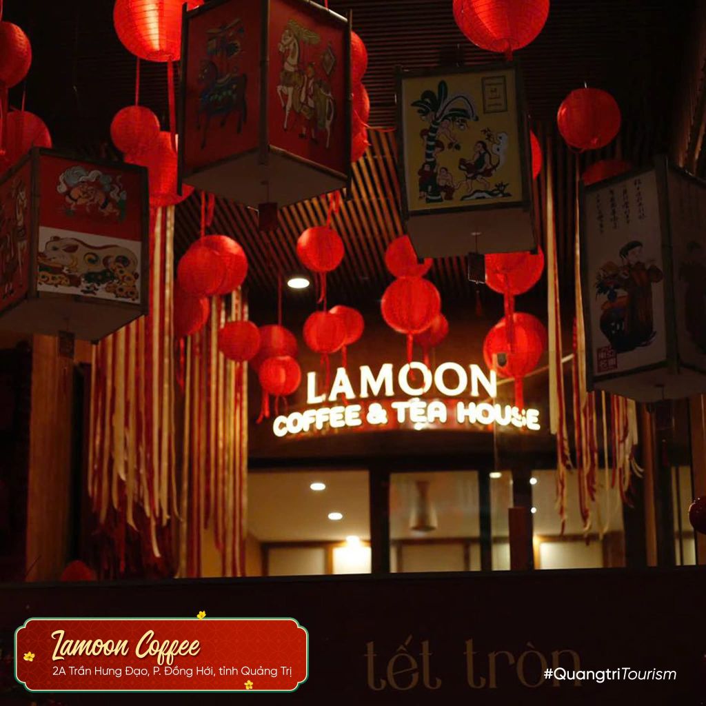 Tết hasn't even knocked on the door yet, but several coffee shops in Quảng Trị are already... - 2