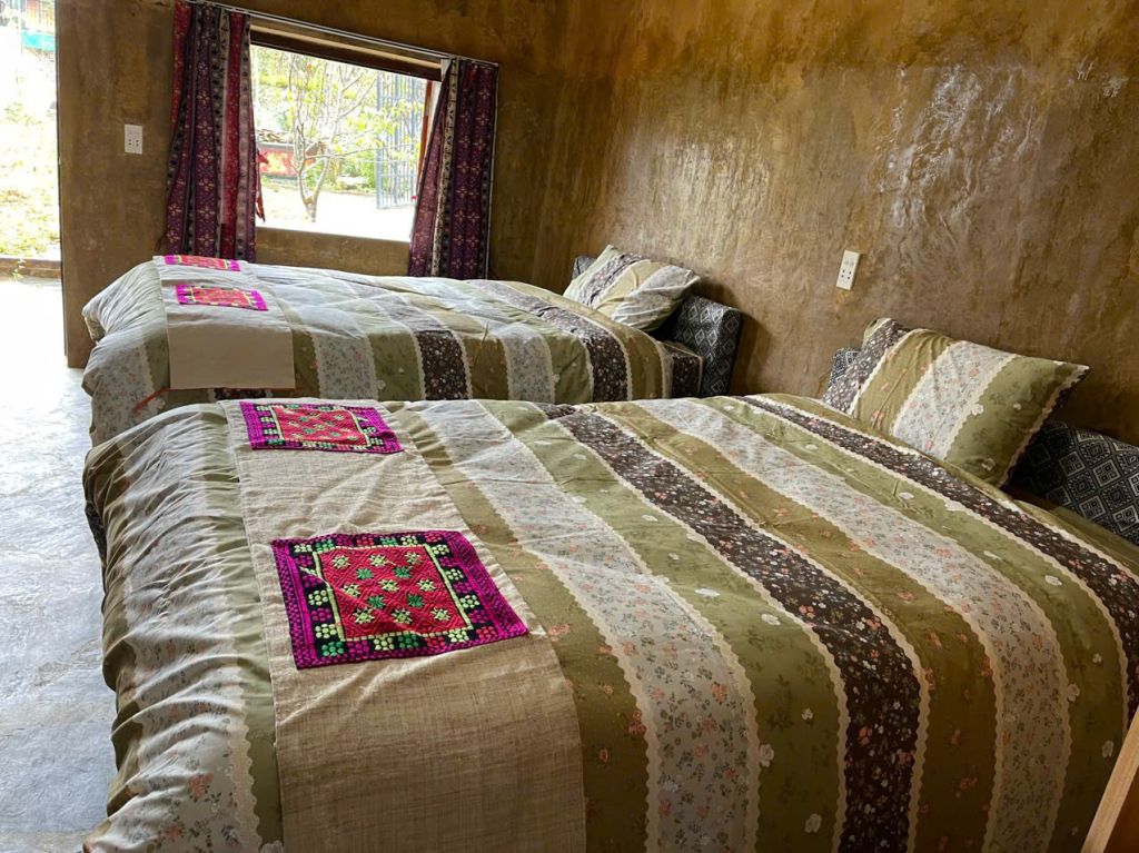 Dìn Homestay - Nặm Đăm - Bungalow Room with 2 Beds
