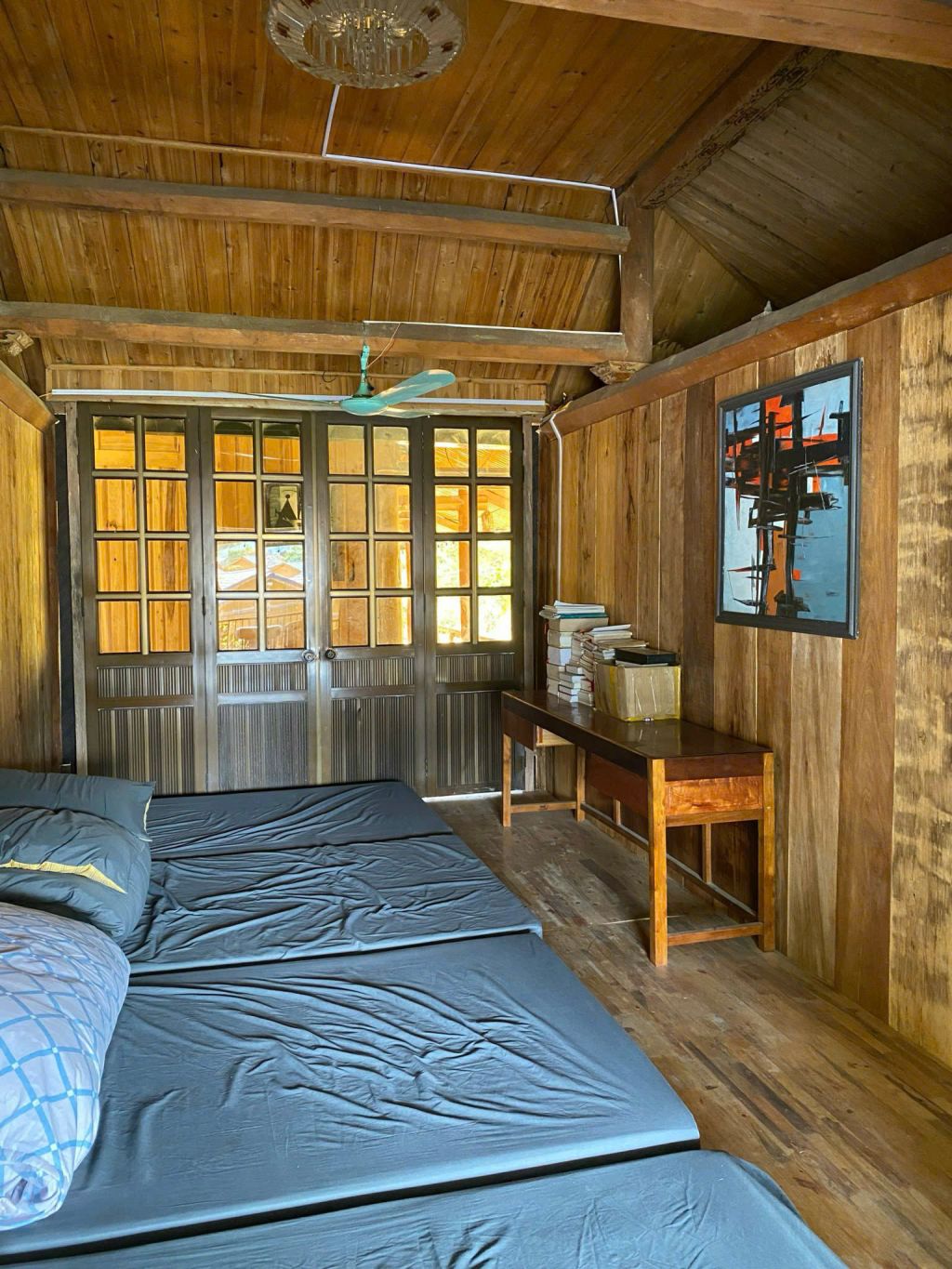 Dìn Homestay - Nặm Đăm - Habitación Dormitorio Casa de Madera