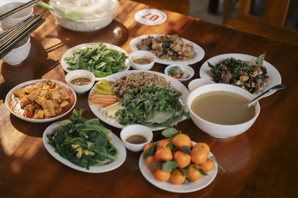 Simple Meal Plate | Mầm Đá Homestay - Yên Minh