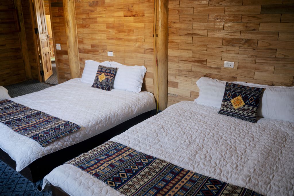 Phòng Đôi 2 Giường | Nhà hàng & Homestay Hiển Xuyến – Lô Lô Chải