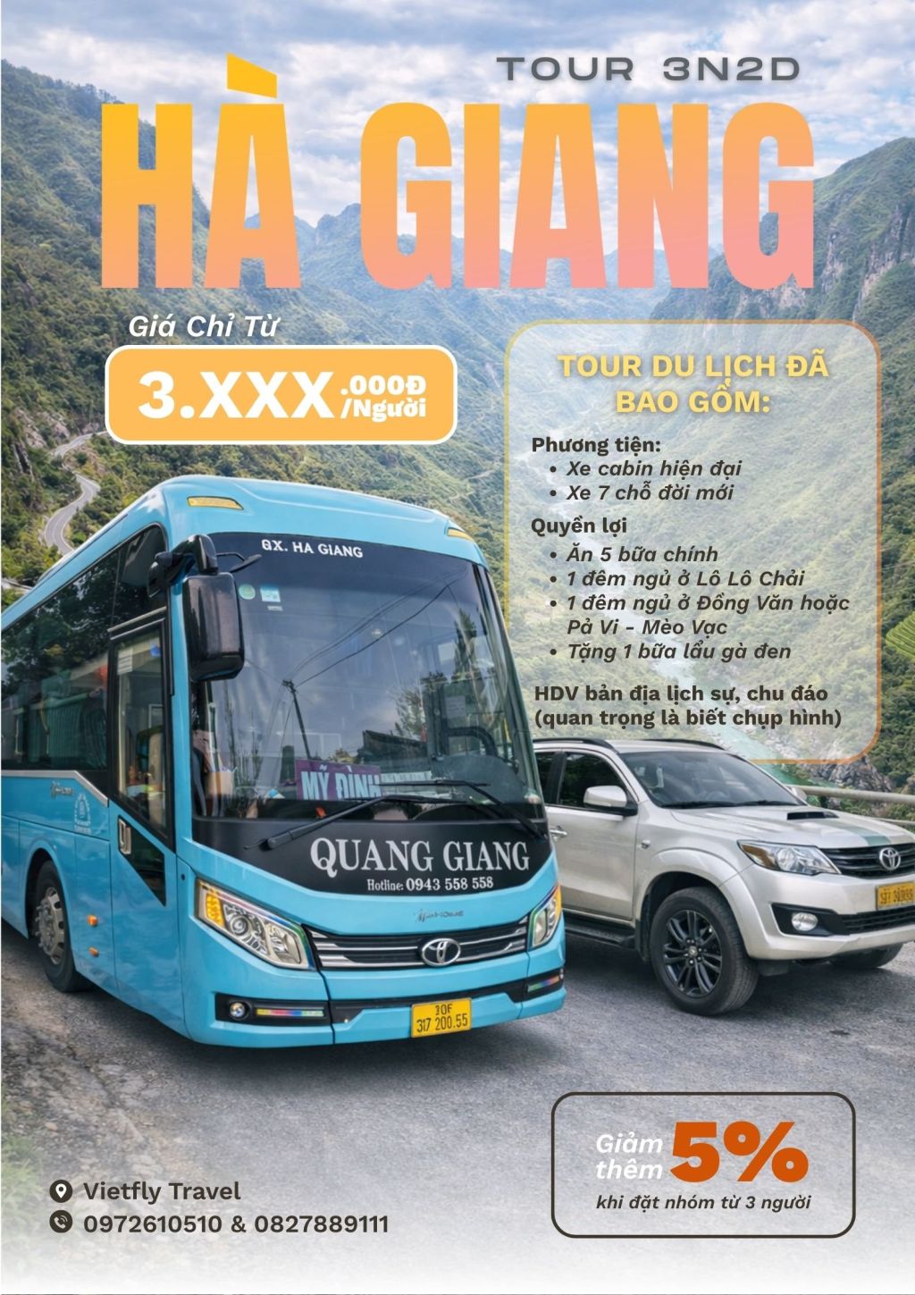 HA GIANG TOUR 3 DAYS 2 NIGHTS