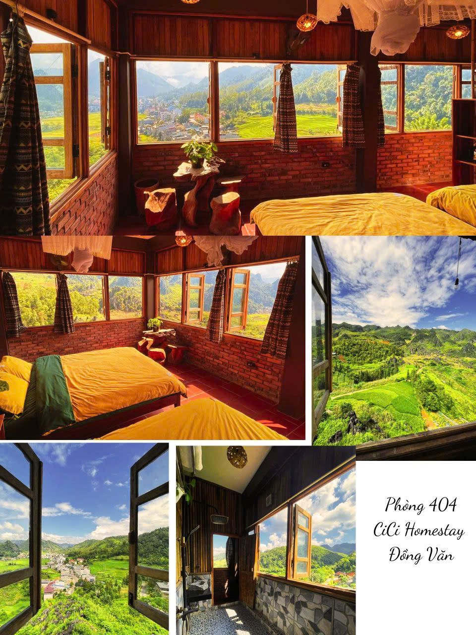 Room 404 - Double 2 Beds - Cici Homestay Dong Van