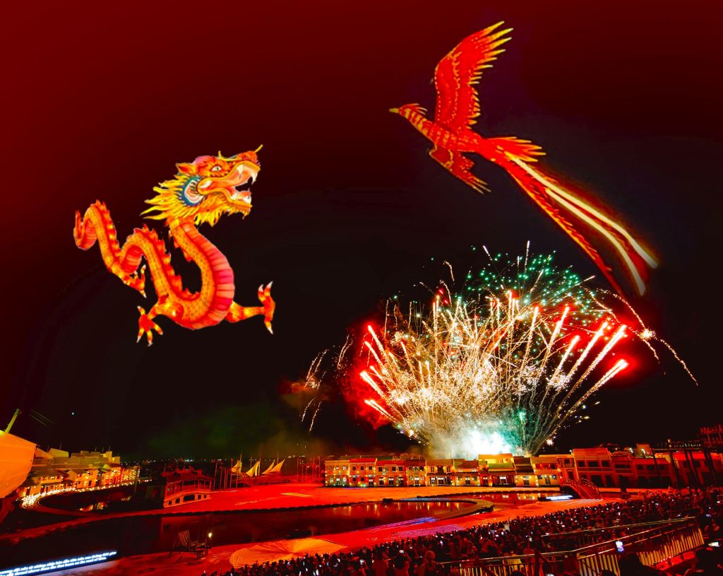 Officially Opening the Light & Heritage Festival with a performance - 4