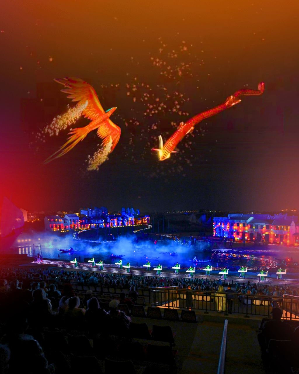 आधिकारिक रूप से 
रोशनी और विरासत महोत्सव का उद्घाटन समारोह आयोजित किया गया। - 6