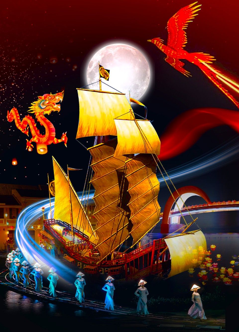 आधिकारिक रूप से 
रोशनी और विरासत महोत्सव का उद्घाटन समारोह आयोजित किया गया। - 7