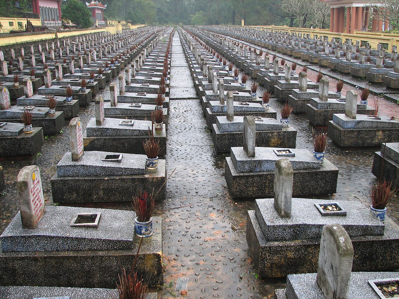 National Martyrs' Cemetery Truong Son — Morning at Ben Tat Hill - 2
