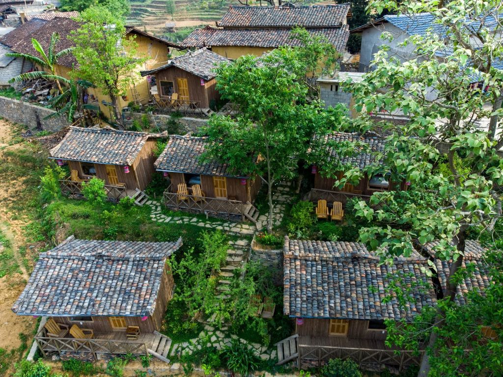 The Thên Pả - a place that serves as a tranquil retreat beneath the cotton trees. - ảnh 8