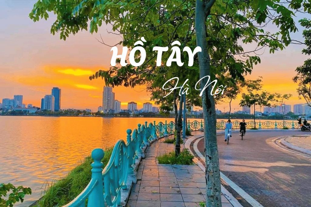 West Lake – A relaxing space to enjoy the sunset in Hanoi
