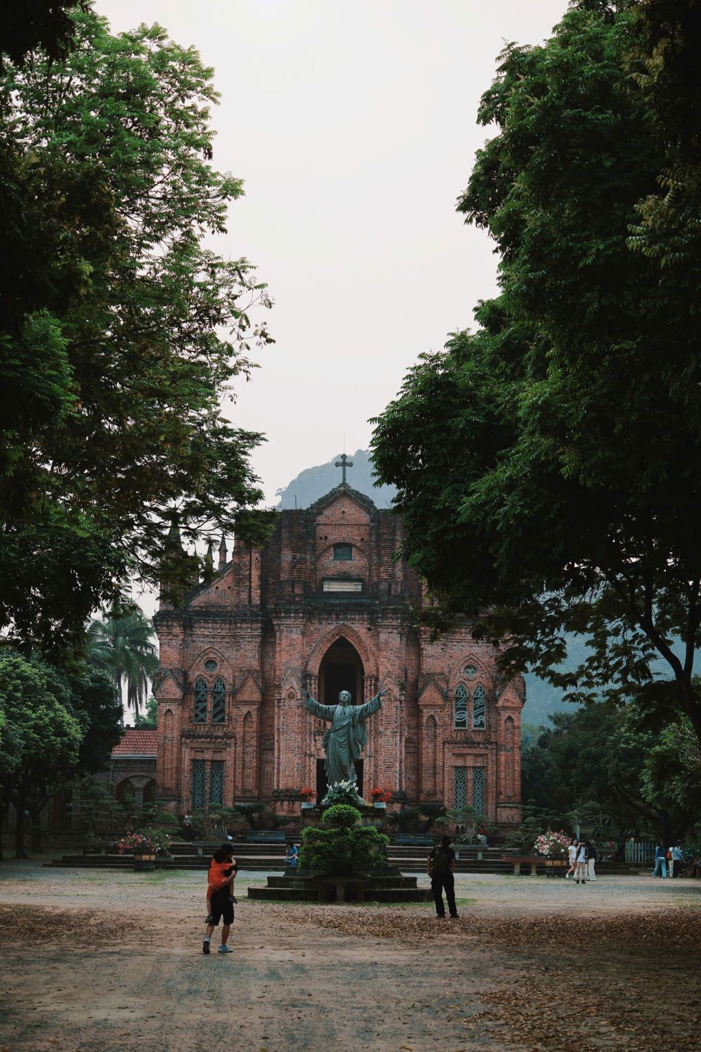 The unfinished bell tower at Chau Son Monastery - a testament to the... - 2