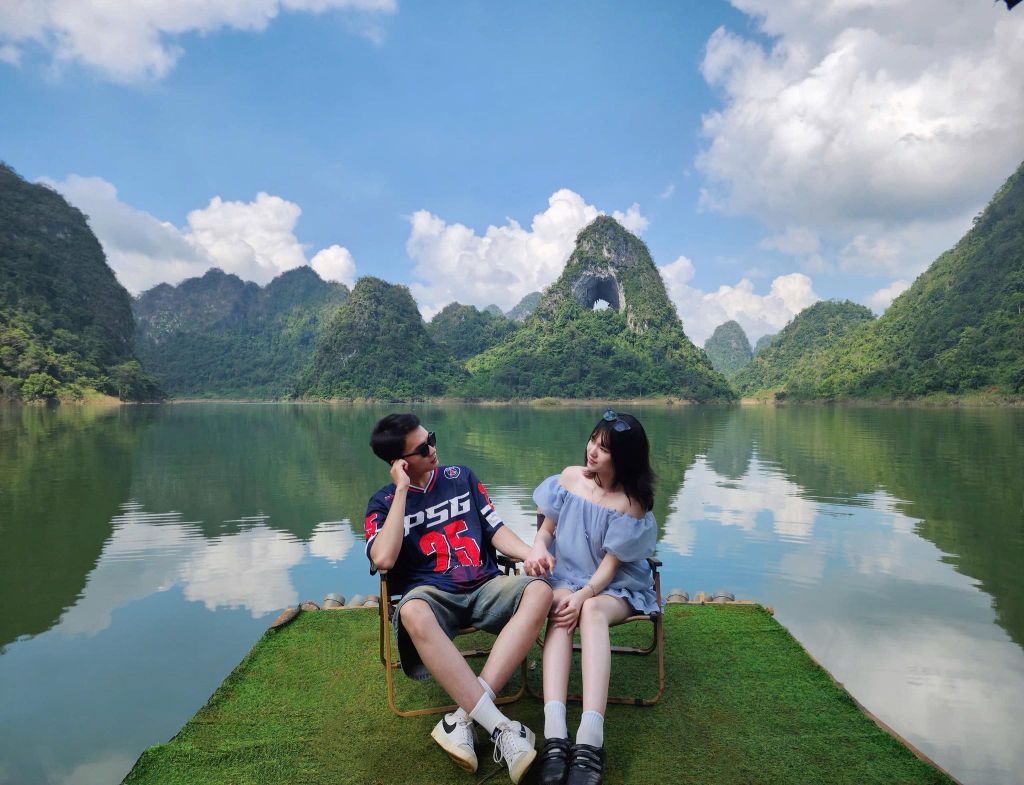 回顾一下在四月三十日假期期间的高平旅游景点。 - ảnh 1