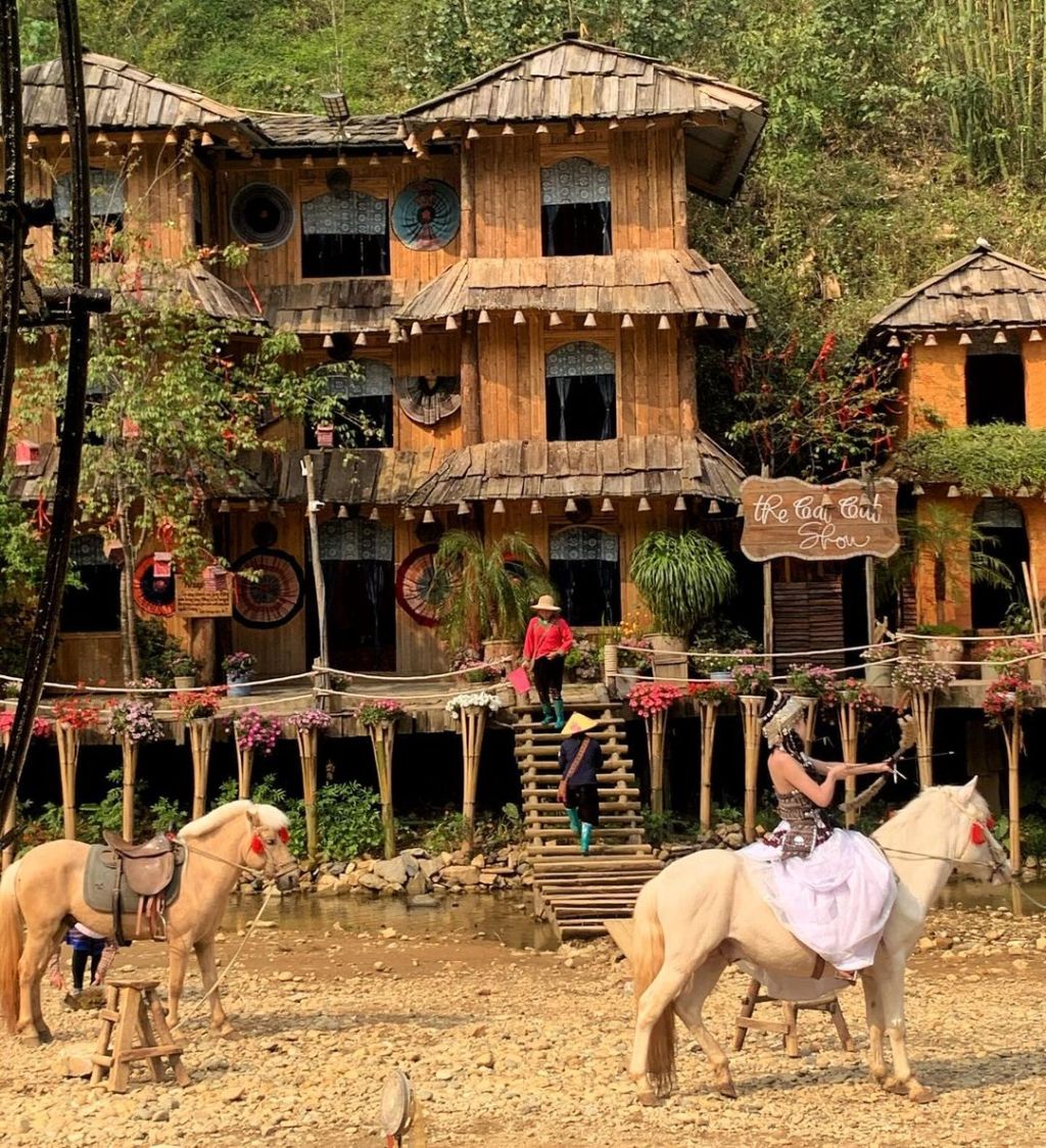 卡卡村 - 靠近萨帕中心的旅游景点，交通便利，适合拍照。 - ảnh 6