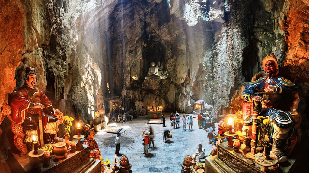 Marble Mountains – a destination that combines sightseeing and spirituality near the center. - 2