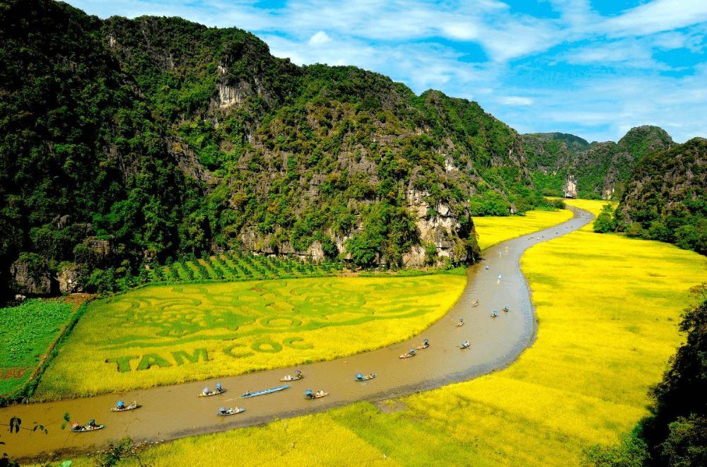 Tam Cốc tourist area has seen an increase in the number of visitors during the recent peak season. - ảnh 5