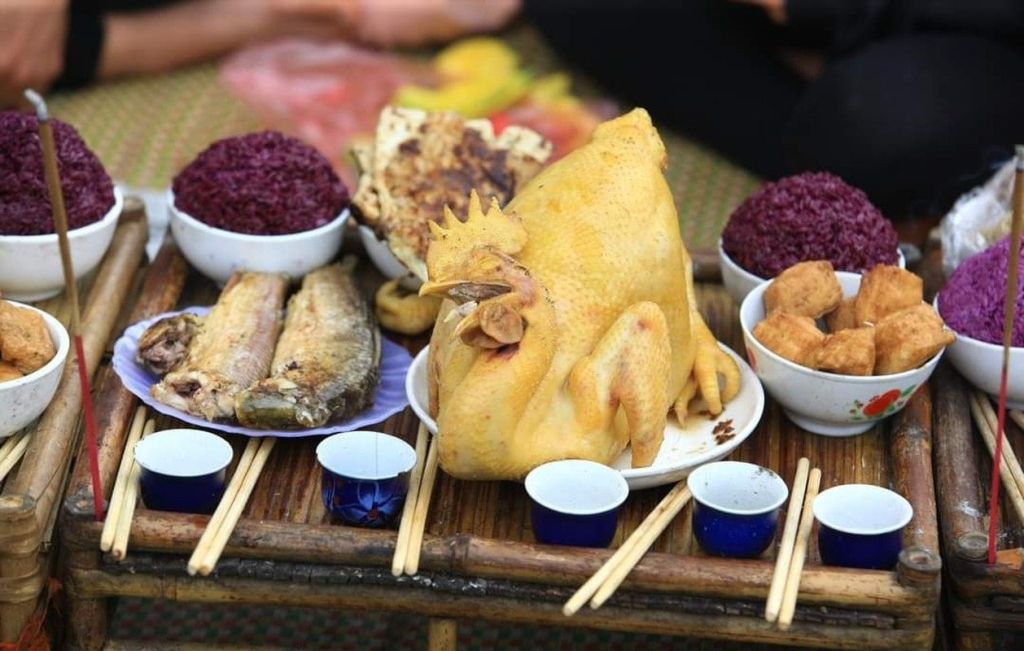 고방 사람들의 3월 3일 탕 민 제사 상차림