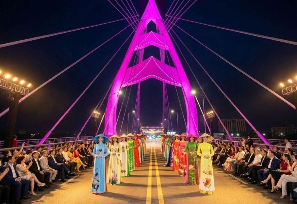 Community Cultural Program at Vang Dong Ha Bridge - 1