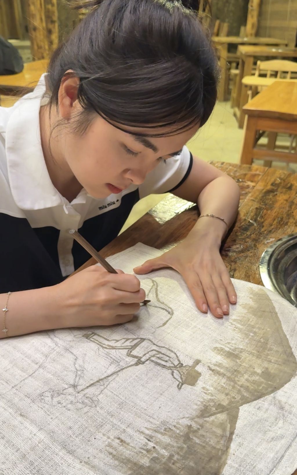 Experience Wax Painting On Traditional H'mong Linen. - 2