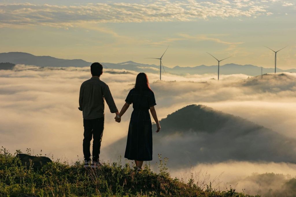 Cloud hunting in the sky – Amaccao Wind Power Station becomes a new check-in spot for the youth. - 3