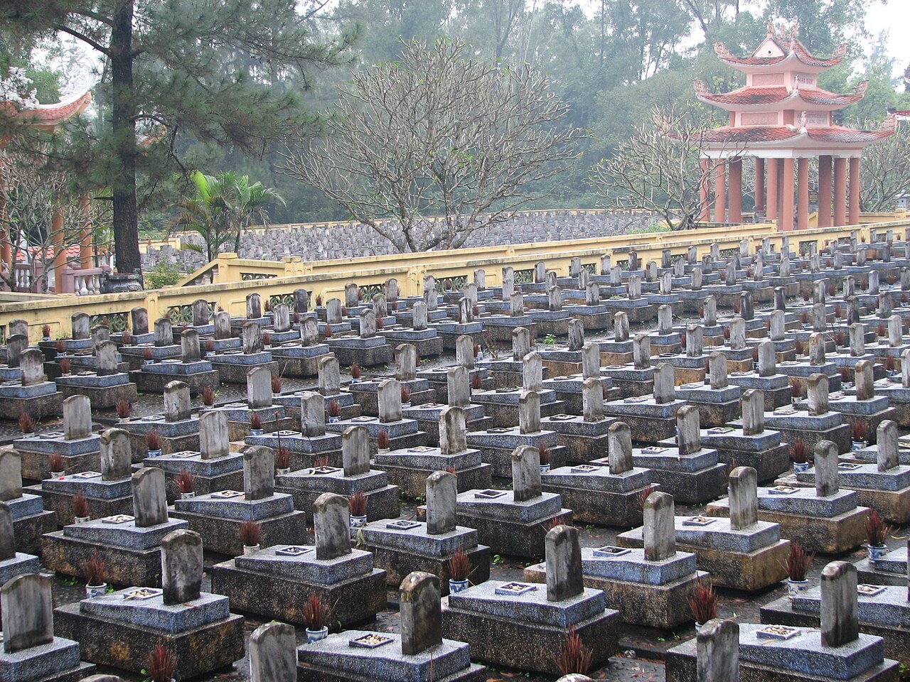 National Martyrs' Cemetery Truong Son — Morning at Ben Tat Hill - 1