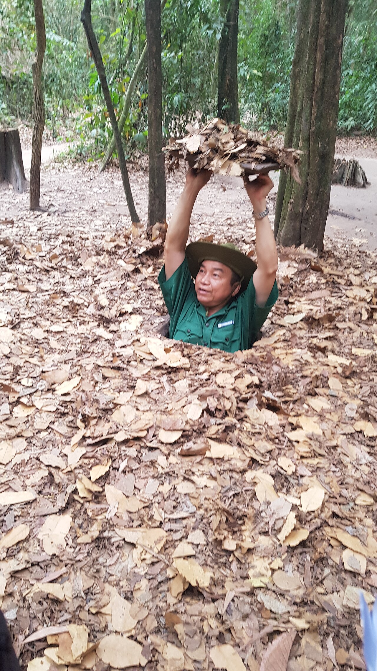 Cu Chi Tunnels — A day underground, emerging to see a bluer sky. - 3