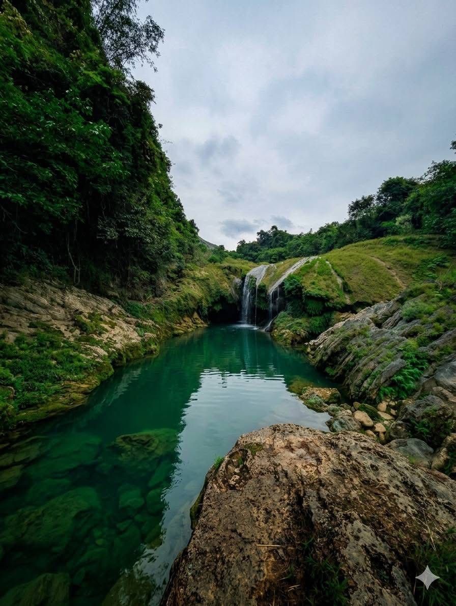 Thang Kham Waterfall - 2