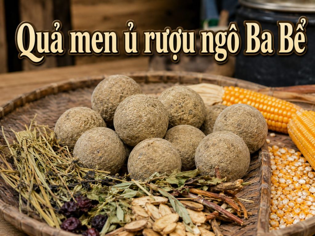 The yeast used for brewing corn liquor in Ba Bể – the secret to the flavor of highland spirits.