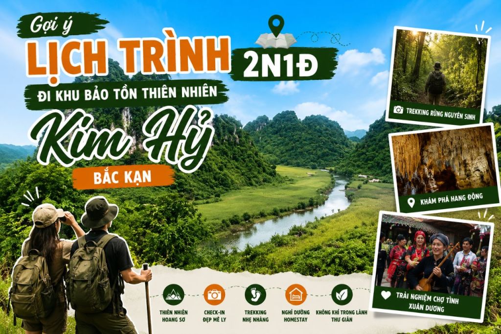 2D1N itinerary to explore Kim Hỷ Nature Reserve