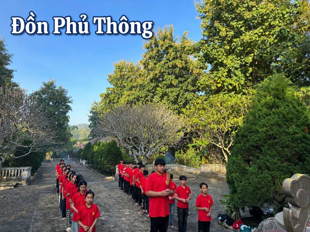 Phu Thong Fort – a historical site that marks the resilient spirit of the Vietnamese military and people.