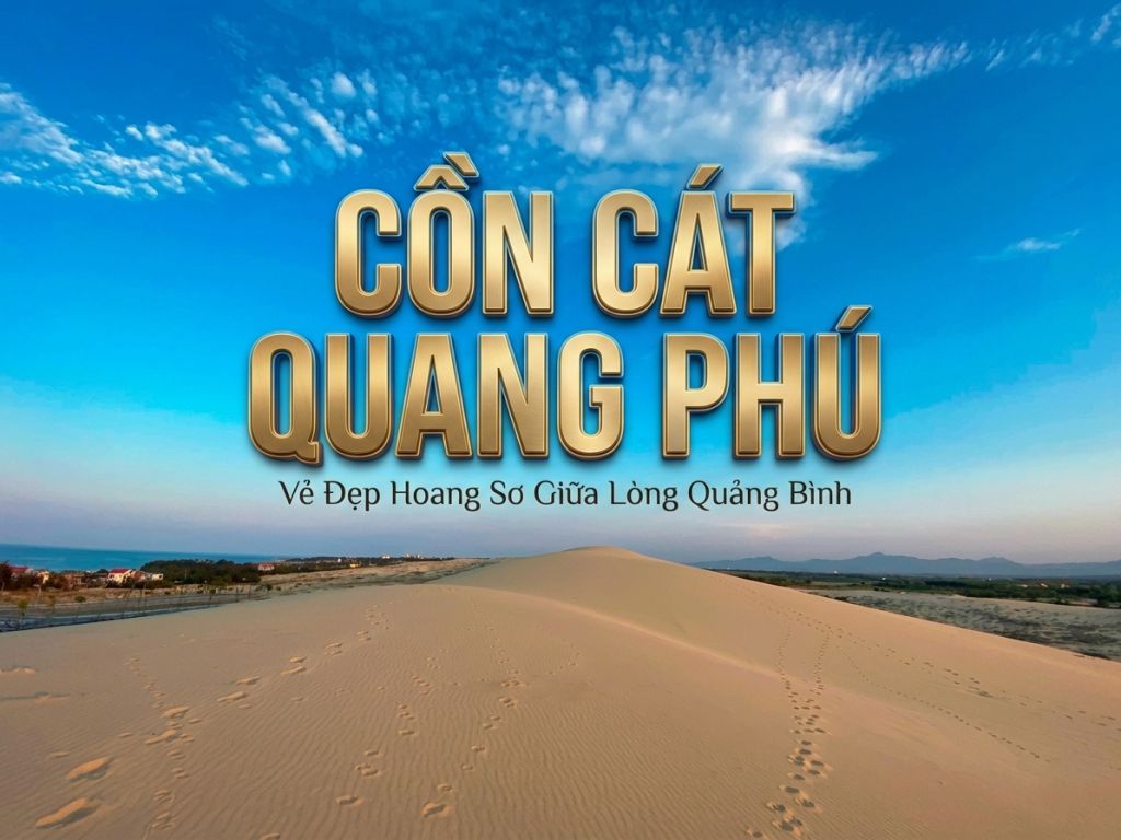 Quang Phu Sand Dune: "Little Desert" Attracting Visitors In Quang Binh - 1