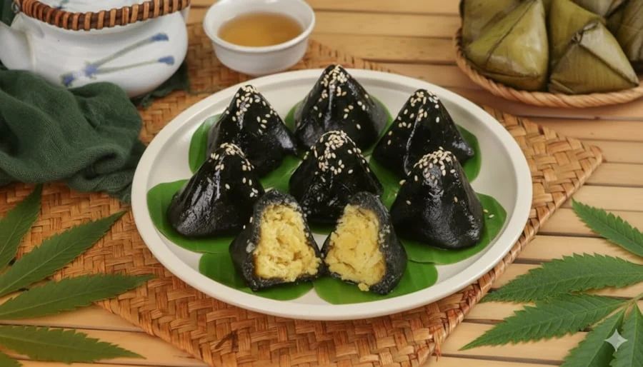 Gai Leaf Cake – A Simple Specialty Rich in Quang Tri's Essence - ảnh 2