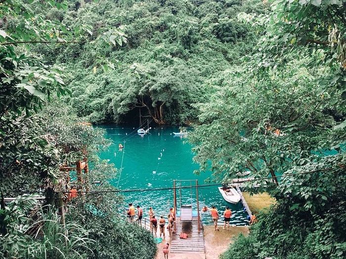 EXPLORE CHAY RIVER – DARK CAVE: AN EXCITING ADVENTURE DESTINATION IN QUANG BINH - ảnh 3
