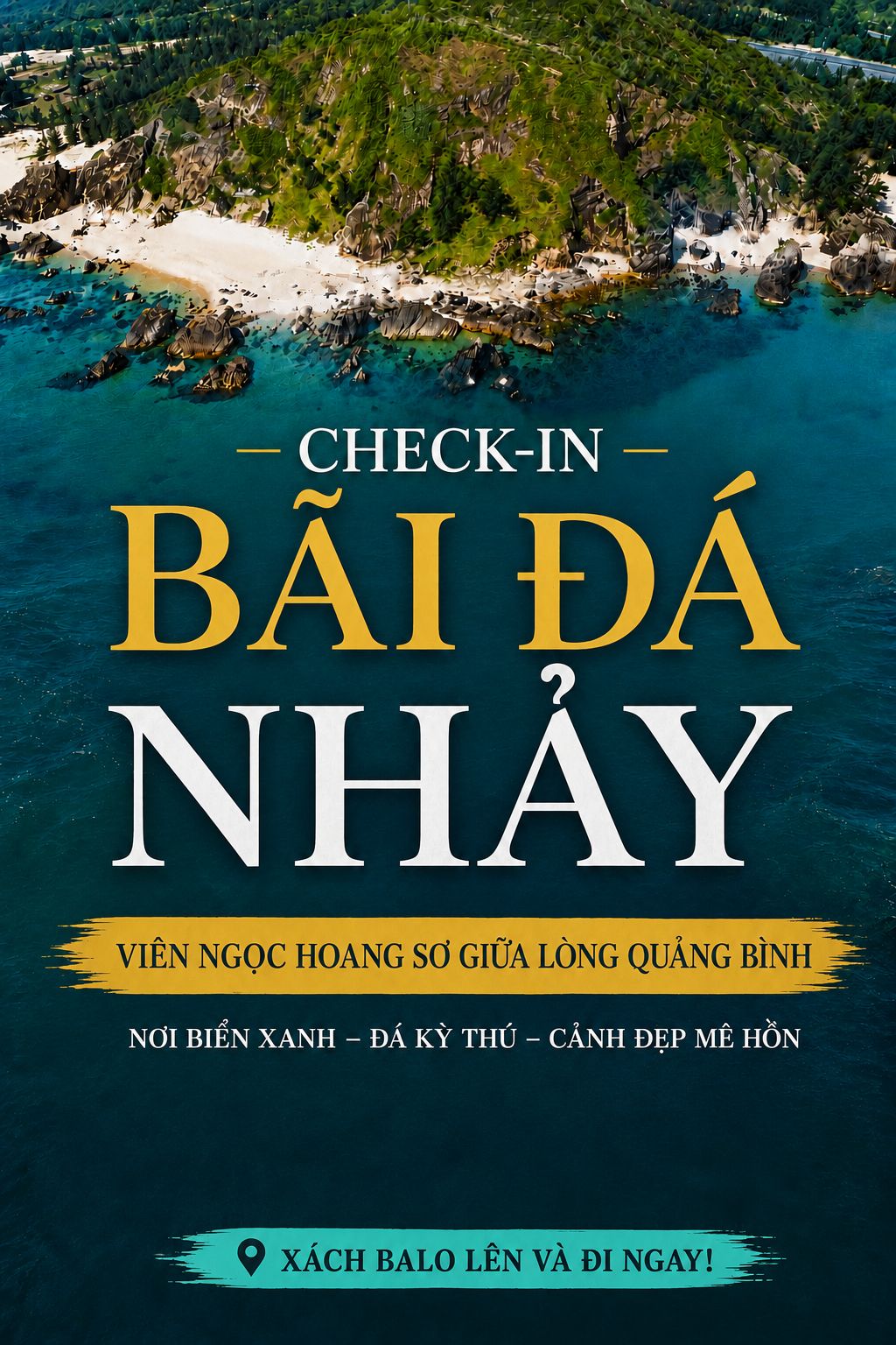 Jumping Stone Beach: A Pristine Check-in Spot That Looks Absolutely Cinematic - ảnh 1