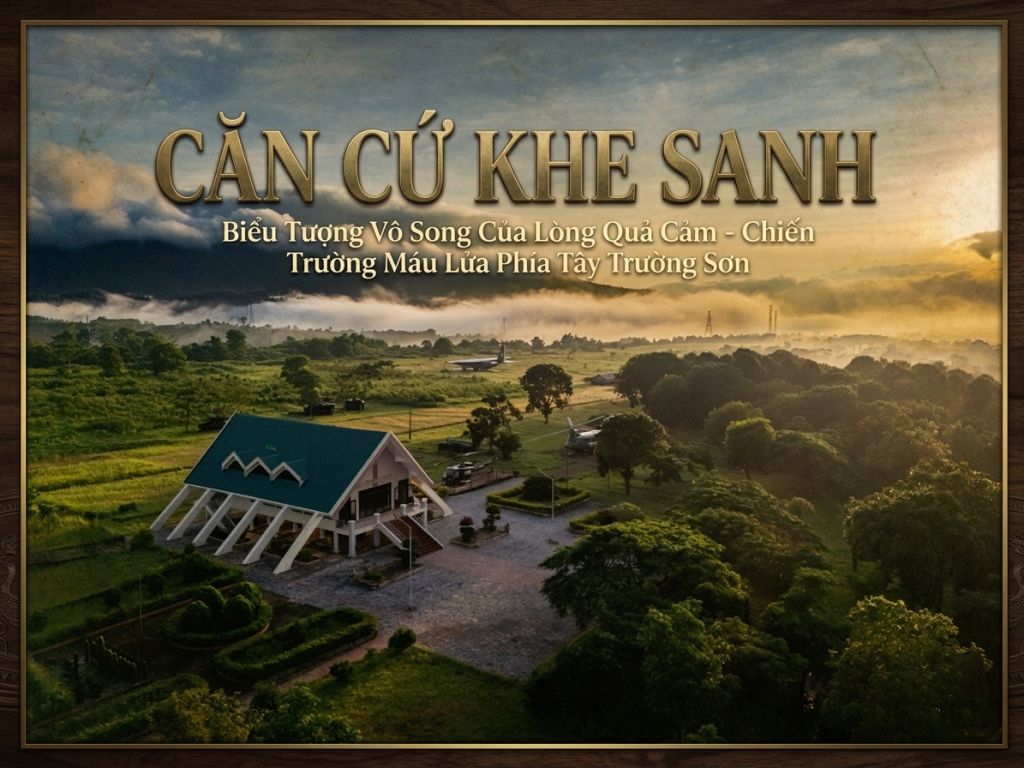There is a place in Quang Tri where once you step in… everyone automatically speaks in hushed tones: Khe Sanh Base.