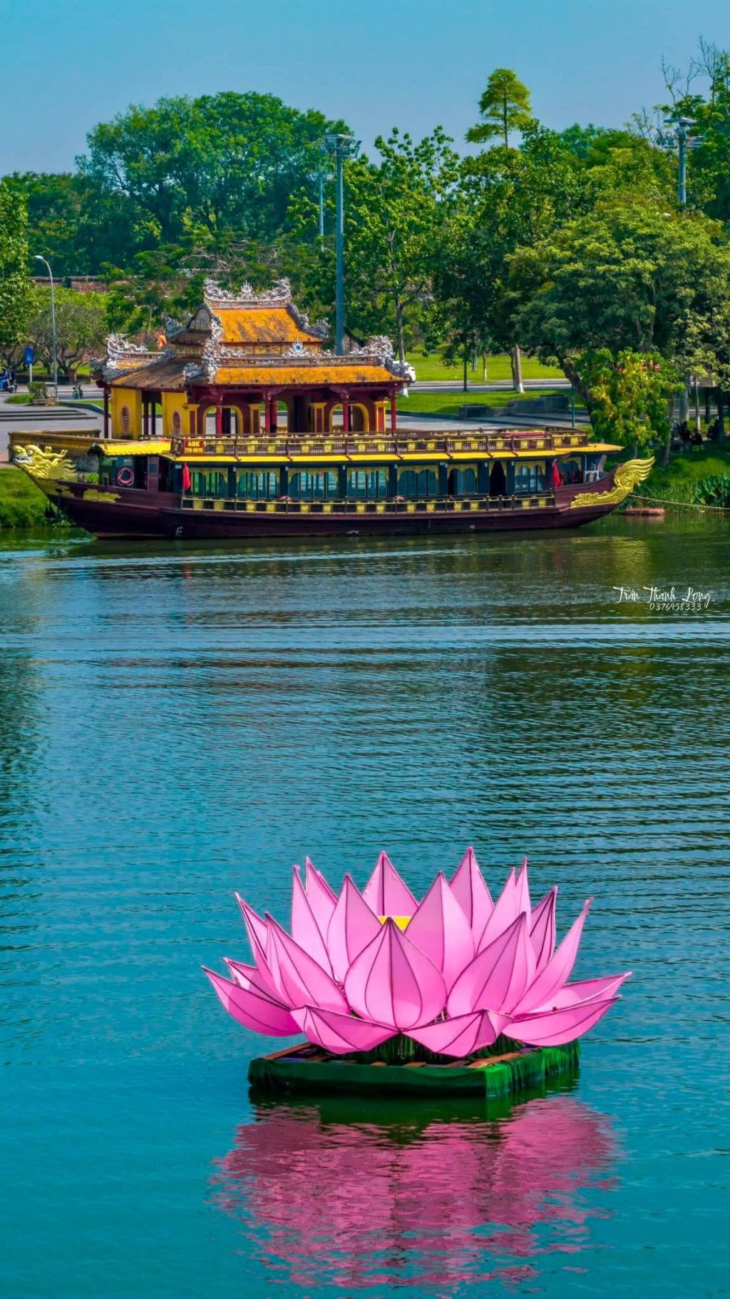 The ancient capital of Hue is adorned with flags ❤️ - 2
