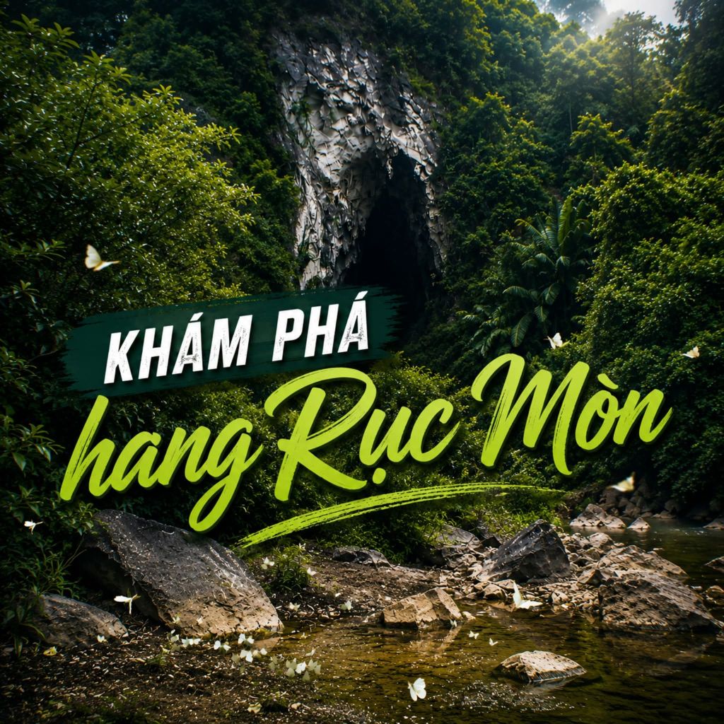TOUCHING THE WILD NATURE AT HANG RỤC MÒN - 1