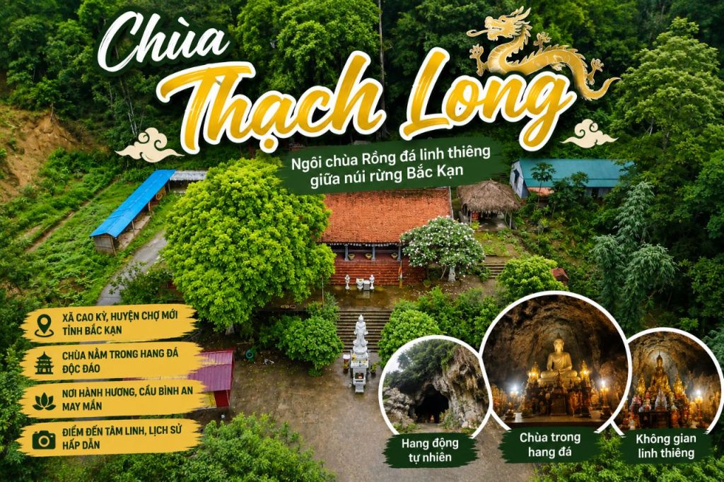 Thach Long Pagoda – The Sacred Temple In The Heart Of The Rocky Mountains Of Bac Kan.