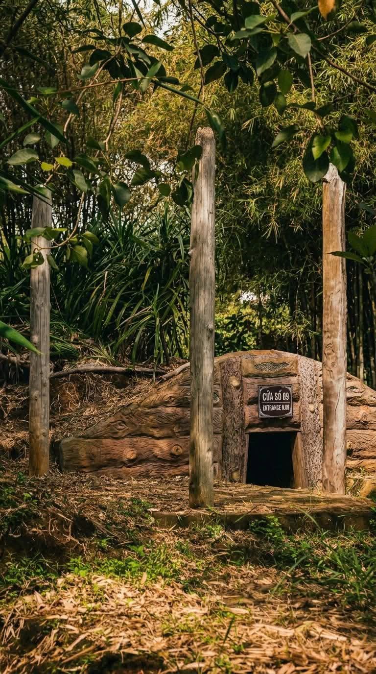 Vinh Moc Tunnels _ Quang Tri A whole village has lived in this place. - 2