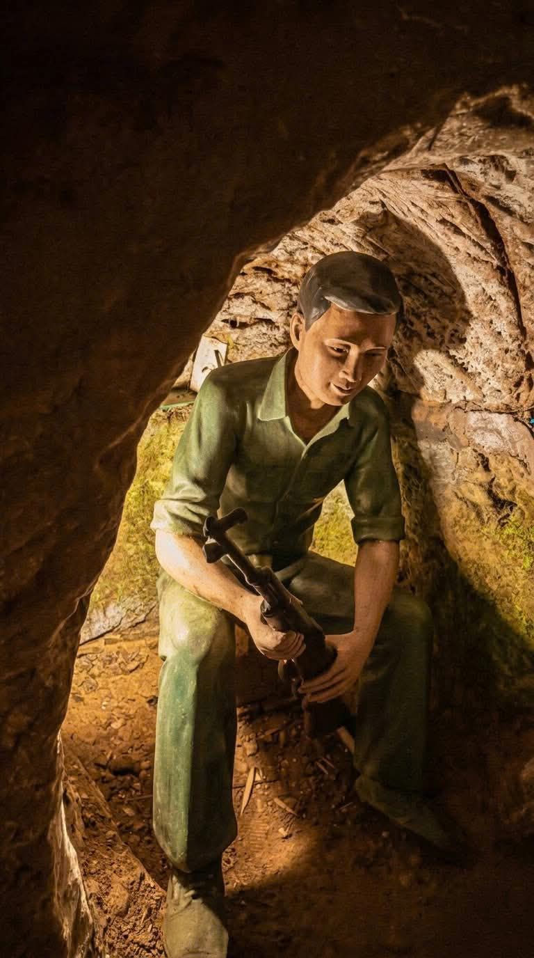 Vinh Moc Tunnels _ Quang Tri A whole village has lived in this place. - ảnh 5