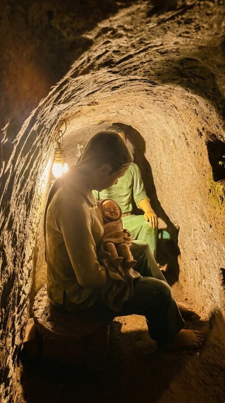 Vinh Moc Tunnels _ Quang Tri A whole village has lived in this place. - ảnh 7