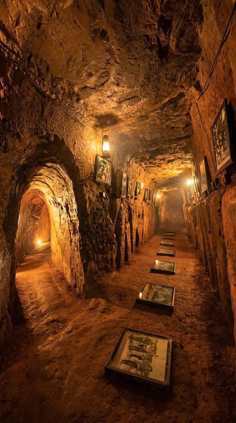 Vinh Moc Tunnels _ Quang Tri A whole village has lived in this place. - ảnh 10