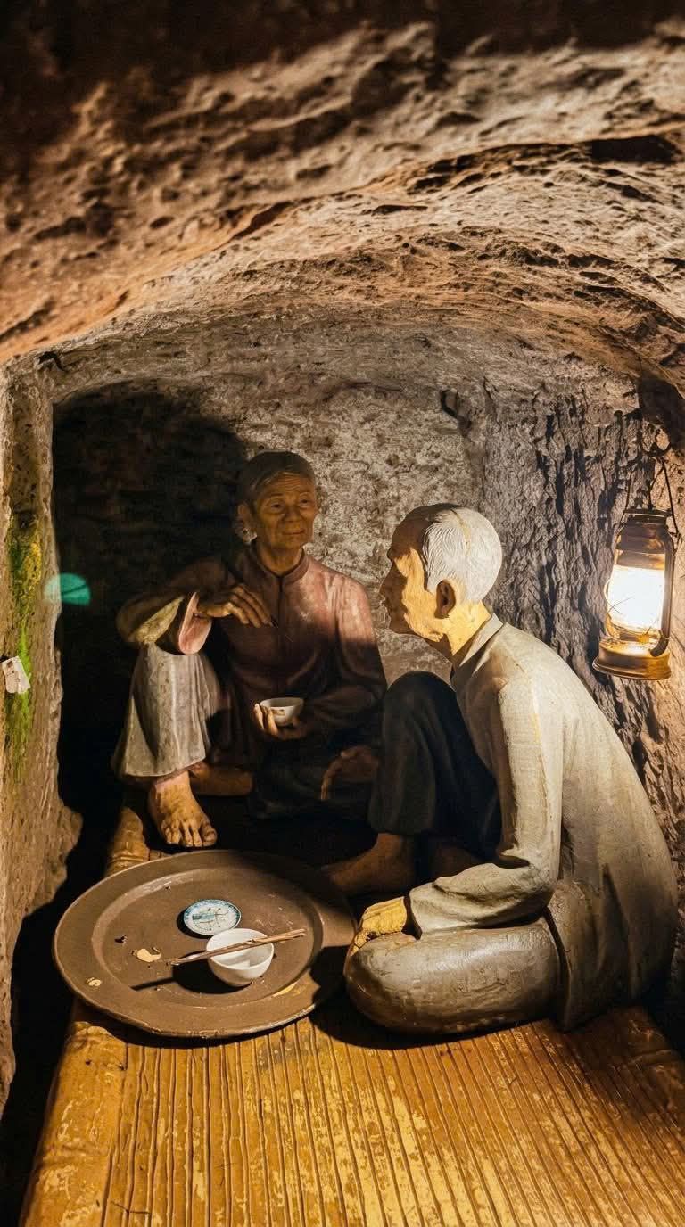Vinh Moc Tunnels _ Quang Tri A whole village has lived in this place. - ảnh 11