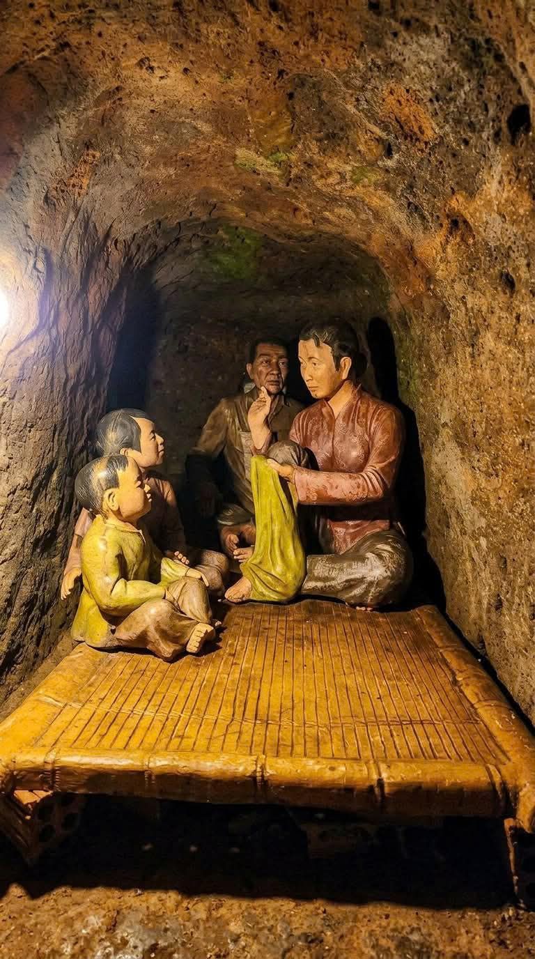 Vinh Moc Tunnels _ Quang Tri A whole village has lived in this place. - ảnh 12