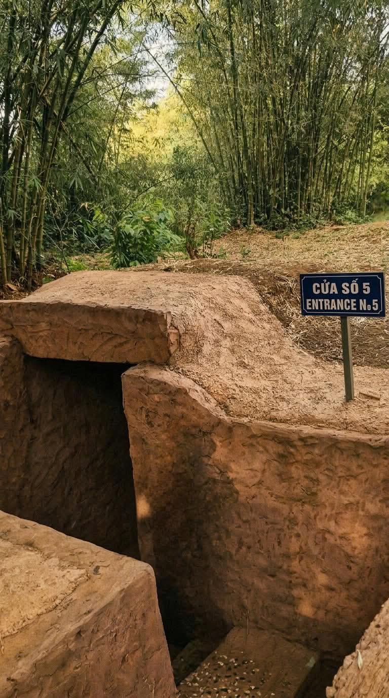 Vinh Moc Tunnels _ Quang Tri A whole village has lived in this place. - ảnh 16